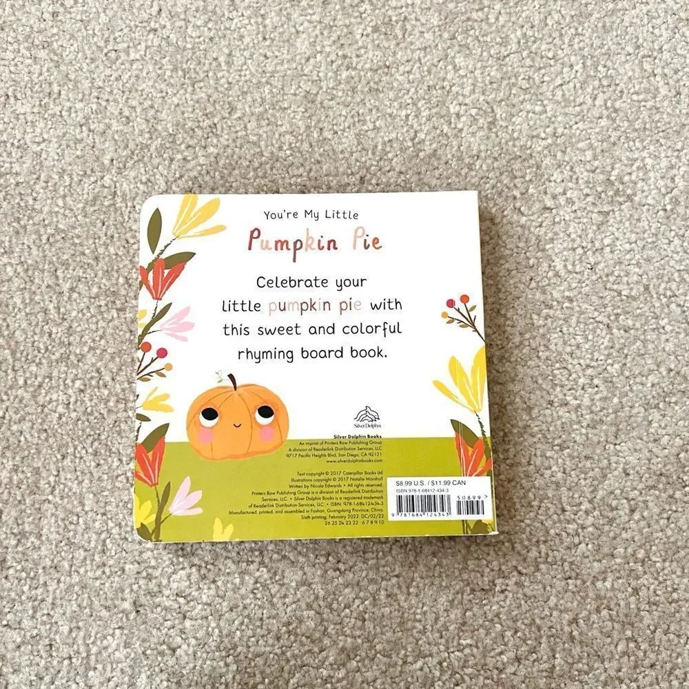 “You’re My Little Pumpkin Pie” board book